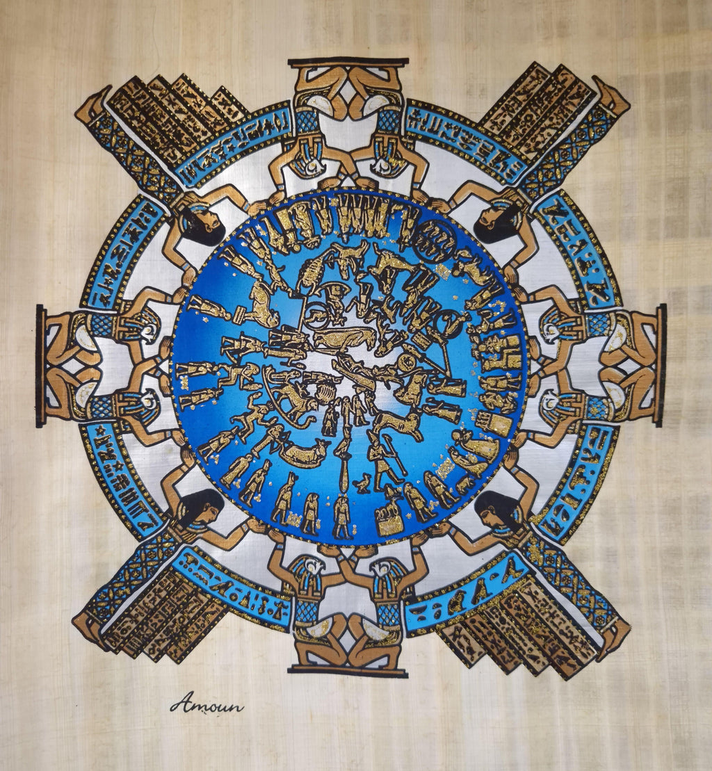 The Dendera Zodiac Papyrus + Audio Story