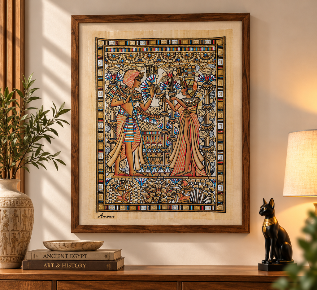 Royal Love in the Garden Papyrus + Audio Story